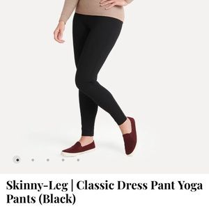 Betabrand skinny leg classic pants